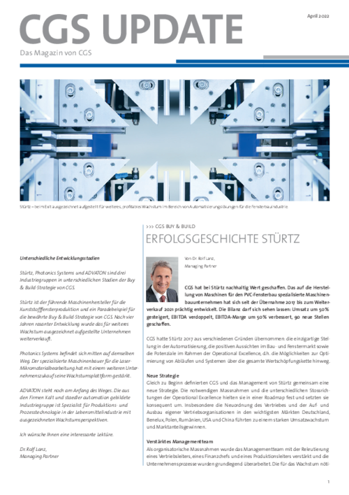 CGS Update April 2022