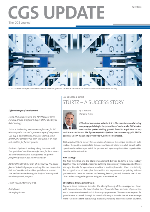 CGS Update April 2022