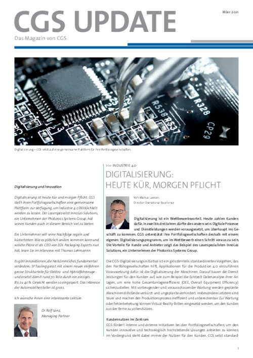 CGS Update März 2021
