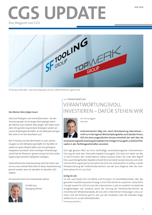 CGS Update Juni 2019